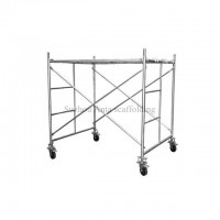 High Quality Steel Galvanized Ladder H Frame Scaffolding